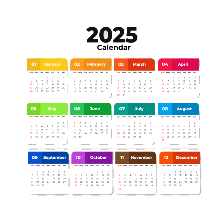 CALENDAR 2025